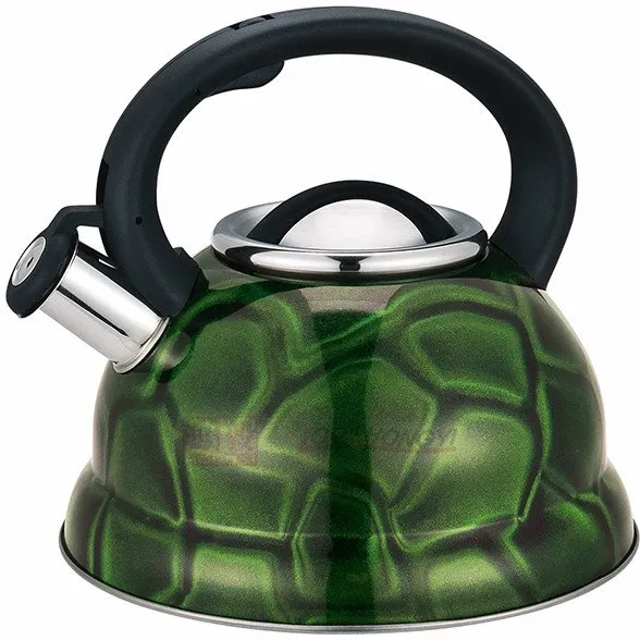 Chaleira de assobio de aço inoxidável colorida Modelo 3D